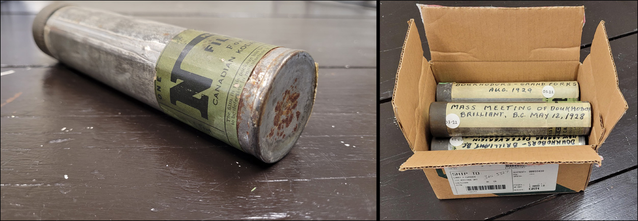 Hughes Bros. Cirkut Camera film rolls